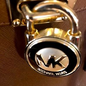 Michael Kors - Hamilton satchel - Saddleback brown